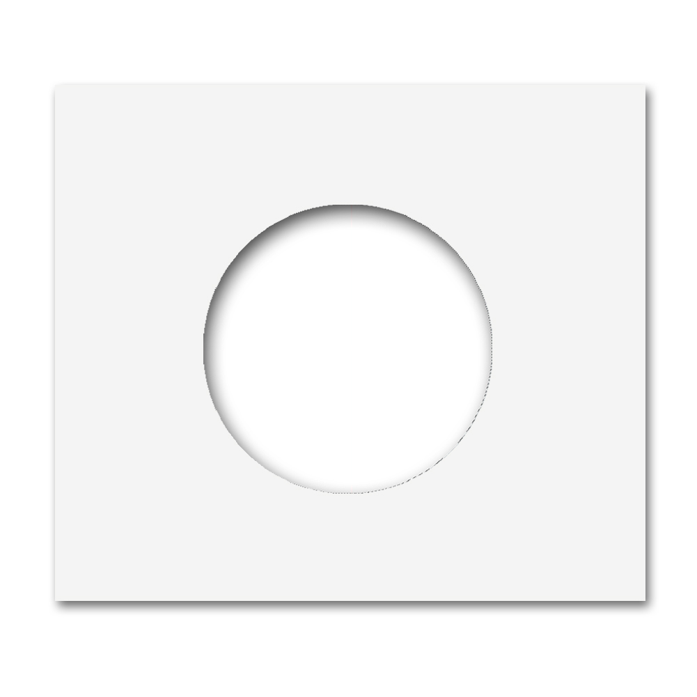 Steckdosen-Rahmen Metall matt Weiß 1-fach. Vectis SQUARE series