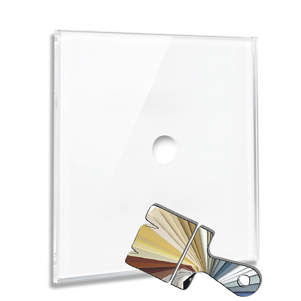 Blende YORK in Farrow Ball original Farbe Glasoptik 1-fach von ROHDE+ROHDE