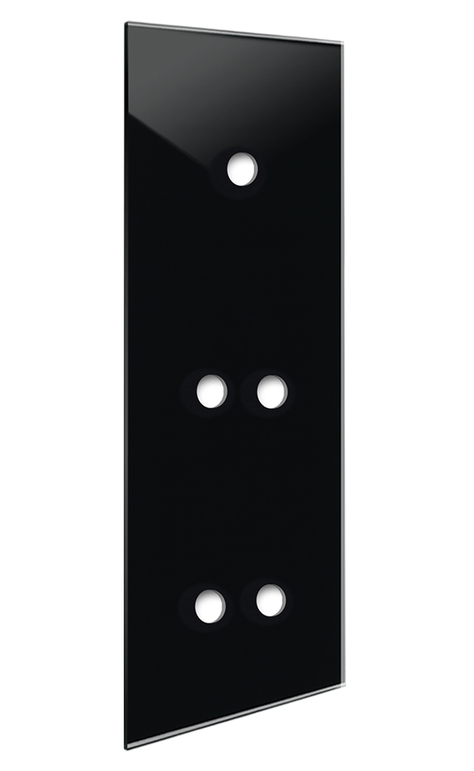 Blende YORK Schwarz Glasoptik 5-fach von ROHDE+ROHDE